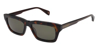 Ted Baker Tb1764 Arthur 140 Men's Sunglasses Tortoiseshell Size 54 In Multi