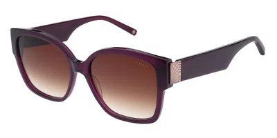 Ted Baker Tb1767 Linia 739 Women's Sunglasses Purple Size 56
