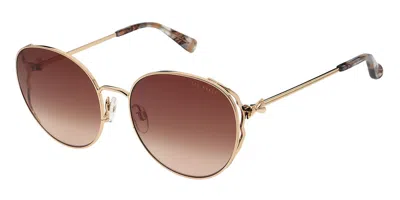 Ted Baker Tb1775 Lake 401 Women's Sunglasses Gold Size 58