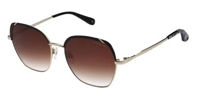 Ted Baker Tb1786 Baye 002 Women's Sunglasses Gold Size 56 In Multi