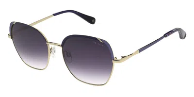 Ted Baker Tb1786 Baye 682 Women's Sunglasses Gold Size 56 In Multi