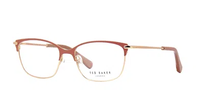 Ted Baker Tb2253 Ines Men's Glasses, Brown, Size 53