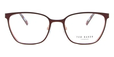 Ted Baker Tb2263 Tallie Men's Glasses, Burgundy, Size 53