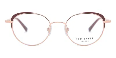 Ted Baker Tb2274 Men's Glasses, Rose-gold, Size 48