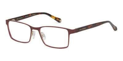 Ted Baker Tb4278 Hadley Men's Glasses, Burgundy, Size 55