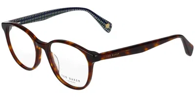 Ted Baker Tb4358 Men's Glasses, Tortoiseshell, Size 50 In Brown