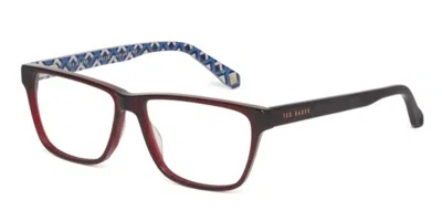 Ted Baker Tb8199 Duval Men's Glasses, Burgundy, Size 55