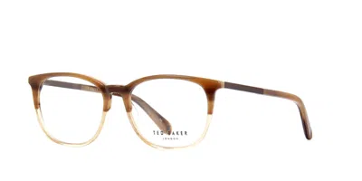 Ted Baker Tb8219 Archer Men's Glasses, Tortoiseshell, Size 52