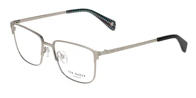 Ted Baker Tb8290 801 Men's Glasses Silver Size 53 - Free Lenses - Blue Light Block Available