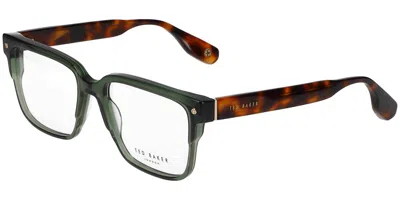 Ted Baker Tb8293 546 Men's Glasses Green Size 56 - Free Lenses - Blue Light Block Available In Brown