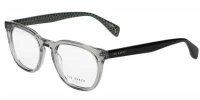 Ted Baker Tb8333 Men's Glasses, Clear, Size 52 In Gray