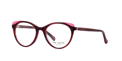 Ted Baker Tb9175 Saissa Men's Glasses, Burgundy, Size 50