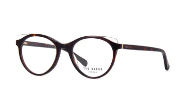 Ted Baker Tb9175 Saissa Men's Glasses, Tortoiseshell, Size 50 In Brown