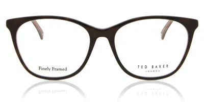 Ted Baker Tb9184 Rayna Men's Glasses, Tortoiseshell, Size 53 In Brown