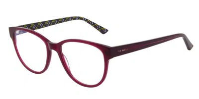 Ted Baker Tb9208 Women's Glasses, Burgundy, Size 51 In Brown
