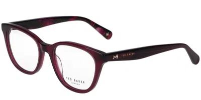 Ted Baker Tb9309 Women's Glasses, Purple, Size 51 In Brown
