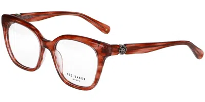 Ted Baker Tb9314 Women's Glasses, Red, Size 53 In Brown