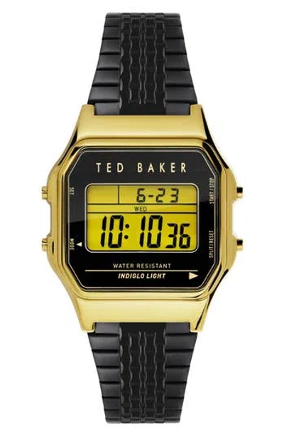 Ted Baker Ted '80s Digital Bracelet Watch, 35.5mm