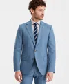 Ted Baker Ted By  Mens Modern Fit Light Blue Solid Suit Separates In Blue