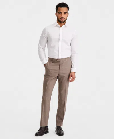 Ted Baker Ted By  Men's Modern-fit Suit Separate Pants In Brown
