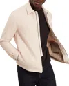 Ted Baker Thova Relaxed Fit Quilted Overshirt In Neutral
