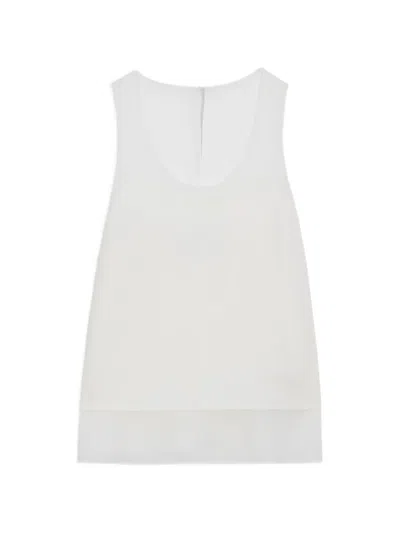 Ted Baker Tilama Racer-back Tank Top In White