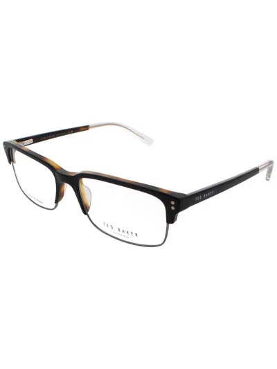 Ted Baker Tm506 Mini Plastic Eyeglasses For Men In Brown