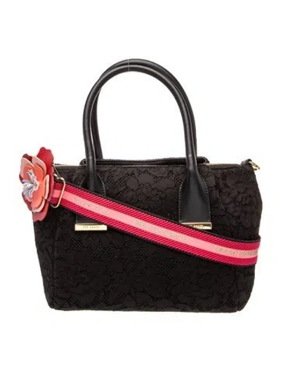 Pre-owned Ted Baker Top Handle Bag In Black