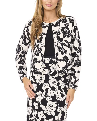 Ted Baker Tory Rose Jacquard Cardigan In Multi