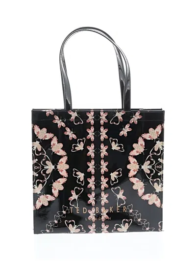 Pre-owned Ted Baker Tote Bag In Black