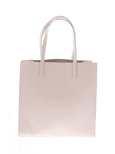 Pre-owned Ted Baker Tote Bag In Gray