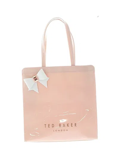 Pre-owned Ted Baker Tote Bag In Pink