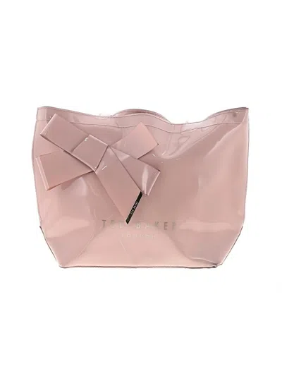 Pre-owned Ted Baker Tote Bag In Pink