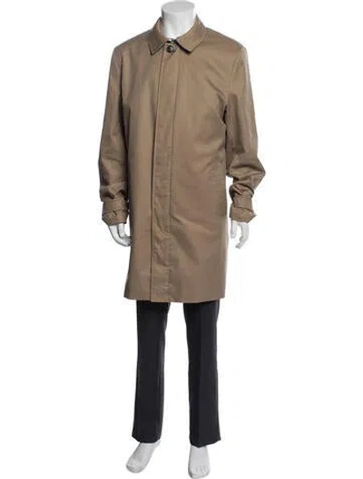 Pre-owned Ted Baker Trench Coat In Brown