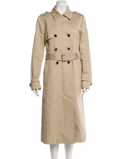 Pre-owned Ted Baker Trench Coat In Neutral