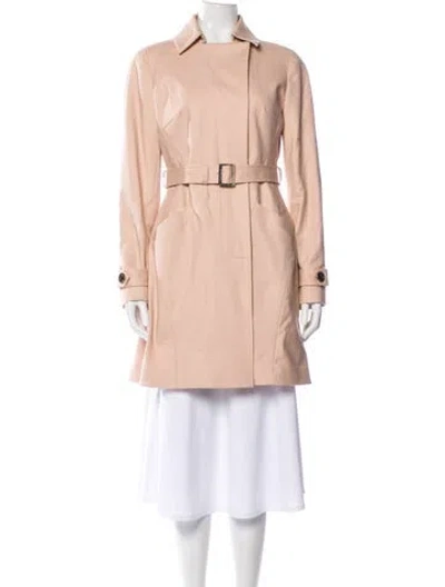Pre-owned Ted Baker Trench Coat In Neutral