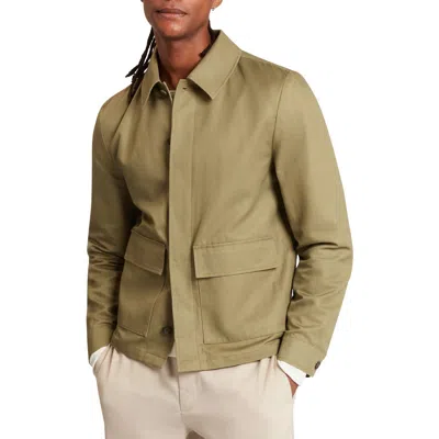Ted Baker Trennt Lightweight Harrington Jacket In Green
