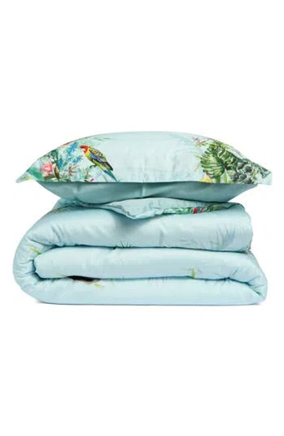 Ted Baker Tropical Comforter & Sham Set In Blue