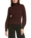 Ted Baker Turtleneck Pullover In Brown