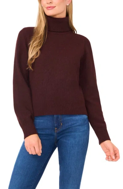 Ted Baker Turtleneck Sweater In Brown