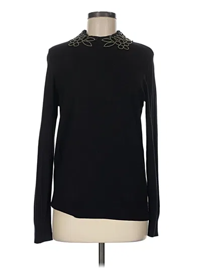 Pre-owned Ted Baker Turtleneck Sweater In Black