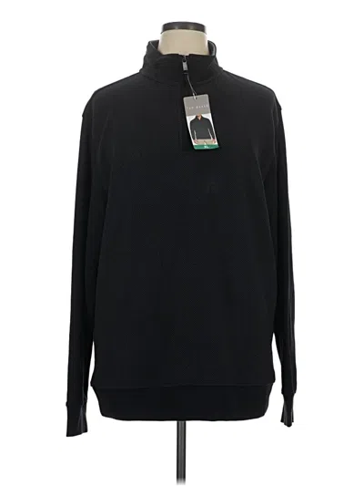 Pre-owned Ted Baker Turtleneck Sweater In Black