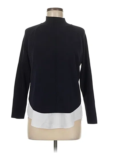Pre-owned Ted Baker Turtleneck Sweater In Blue