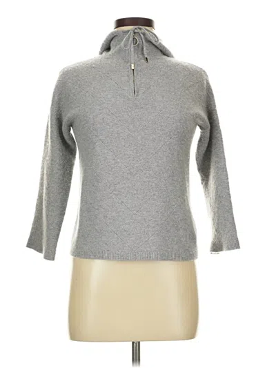 Pre-owned Ted Baker Turtleneck Sweater In Gray
