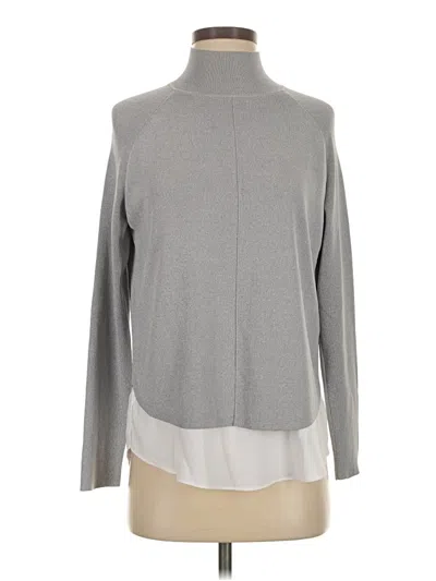 Pre-owned Ted Baker Turtleneck Sweater In Gray