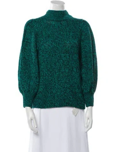 Pre-owned Ted Baker Turtleneck Sweater In Green
