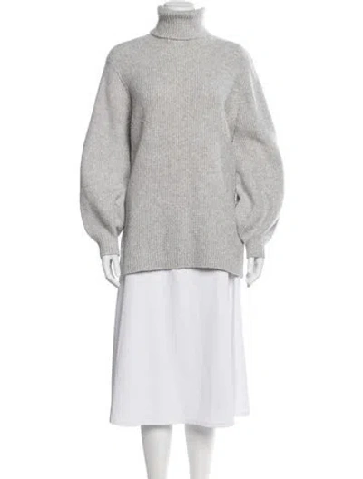 Pre-owned Ted Baker Turtleneck Sweater In Grey