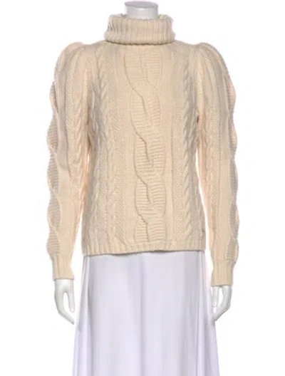 Pre-owned Ted Baker Turtleneck Sweater In Neutral