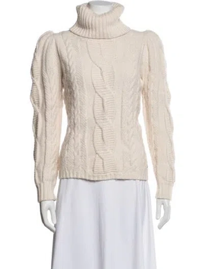 Pre-owned Ted Baker Turtleneck Sweater In Neutral