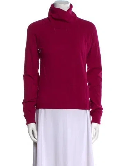 Pre-owned Ted Baker Turtleneck Sweater In Pink